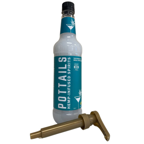 POTAILS THC INFUSED SPIRITS 5MG PER SERVING 2000MG PER BOTTLE
